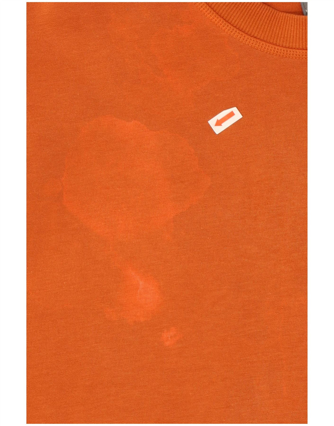 Adidas - Camiseta holgada para hombre, talla pequeña, color naranja