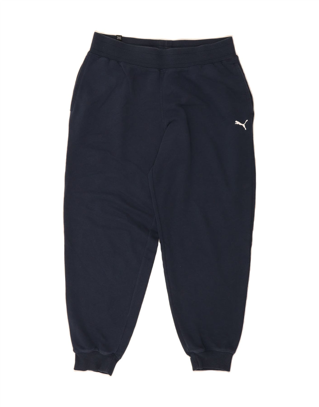 PUMA Mens Tracksuit Trousers Joggers Large  Navy Blue Vintage Puma and Second-Hand Puma from Messina Hembry 