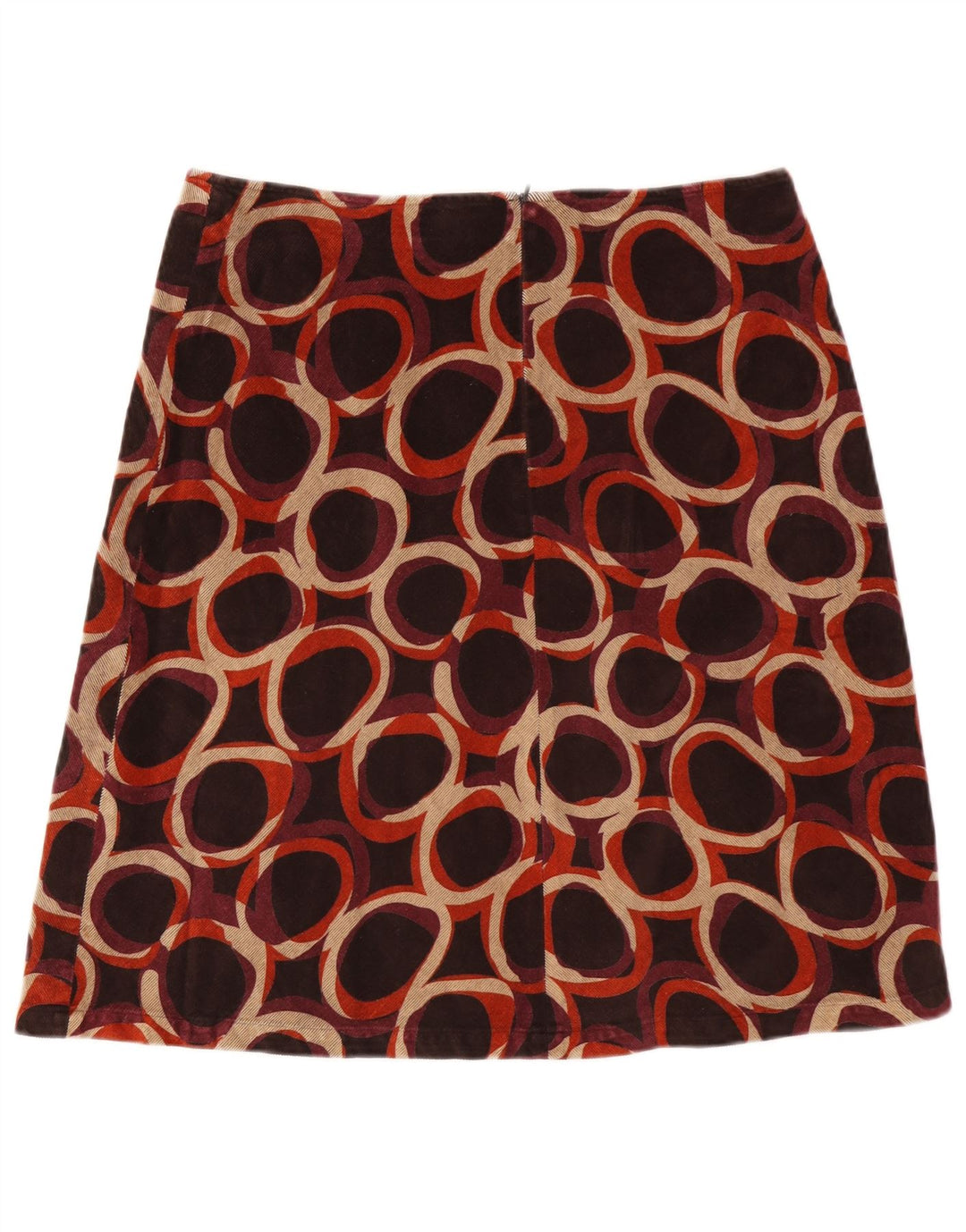 HOBBS Falda acampanada para mujer UK 46 Large W34 Algodón de lunares multicolor