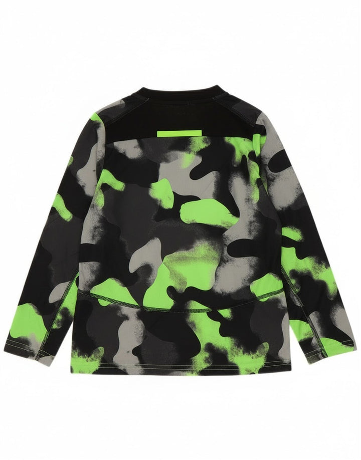 Russell Athletic Boys Dri-Power Top manga larga 6-7 años pequeño negro