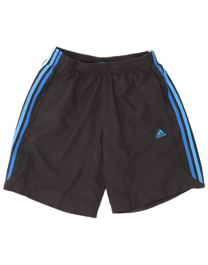 Adidas Mens Climalite Sport Shorts Medio Negro Poliéster