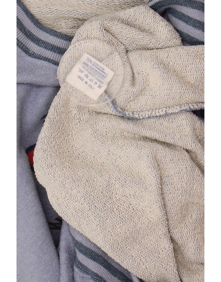 CAMPAGNOLO Hombre Vikings Graphic Sudadera Jumper IT 56 XL Algodón Azul