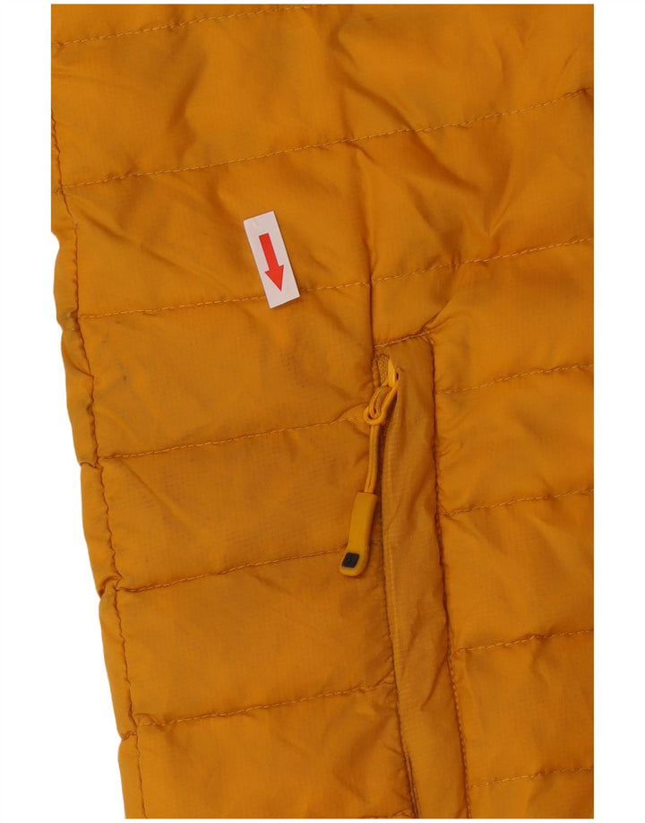 Chaqueta acolchada con capucha para hombre Mountain Warehouse UK 40 Large Nylon amarillo