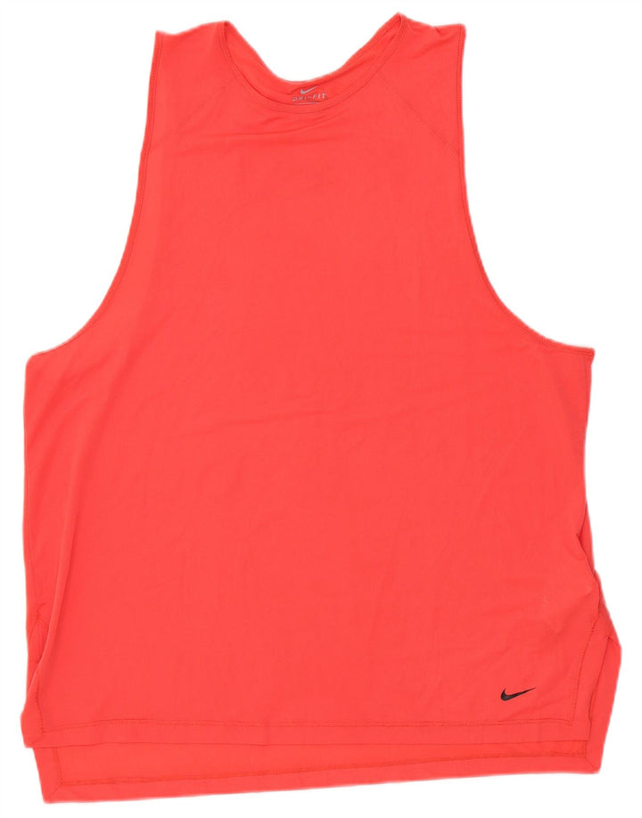 Nike Hombre Chaleco Top Grande Rosa Poliéster Deportes