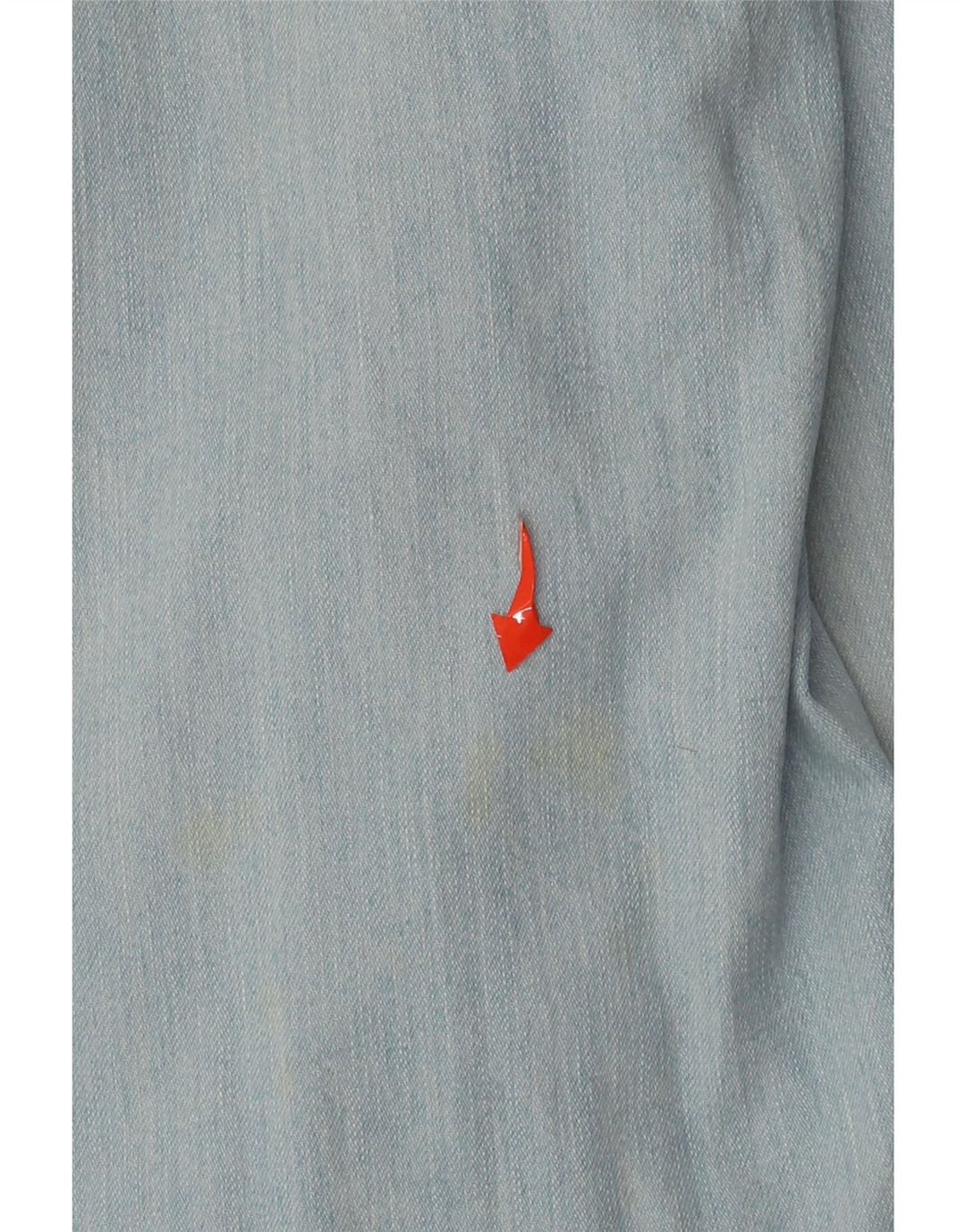 Camisa Vaquera Uniforme Hombre XL Algodón Azul