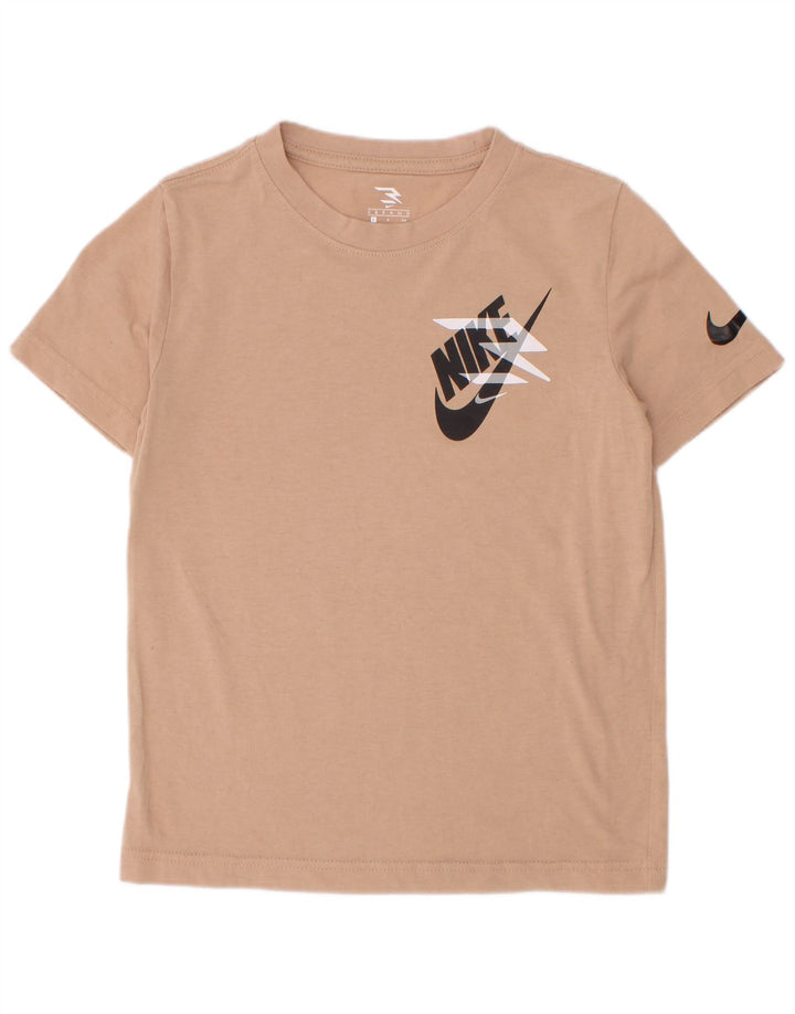 Nike Camiseta gráfica para niños 8-9 años Small Beige