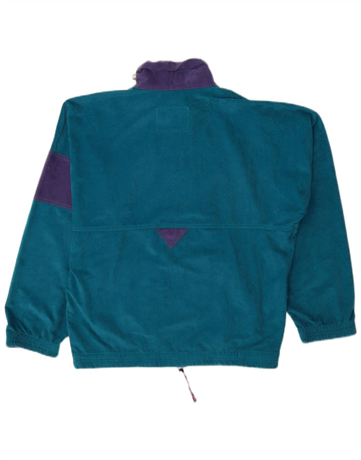 Great Escapes - Chaqueta de chándal para hombre, color verde medio, color block