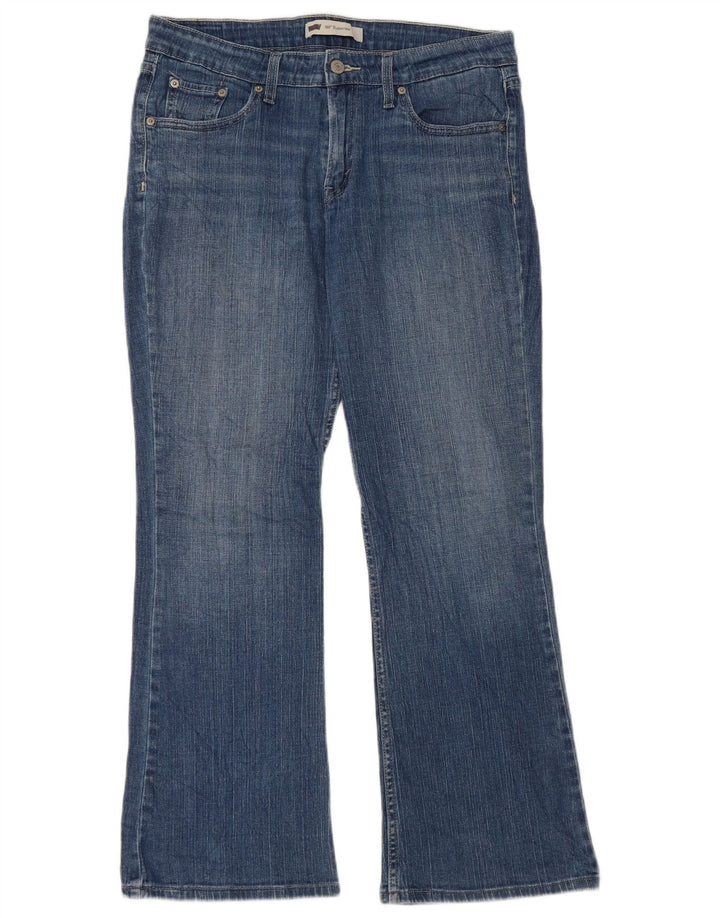 Levi's Mujer 518 Vaqueros Super Low Bootcut W30 L30 Algodón Azul