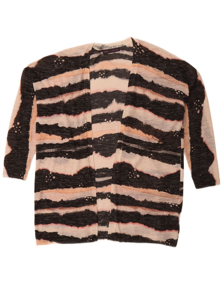 Marks & Spencer Suéter tipo cárdigan de manga 3/4 para mujer UK 44 Mediano Negro