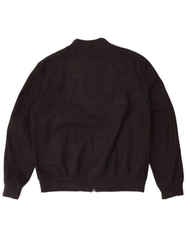 Marks & Spencer Chaqueta Bomber para Hombre Grande Negra