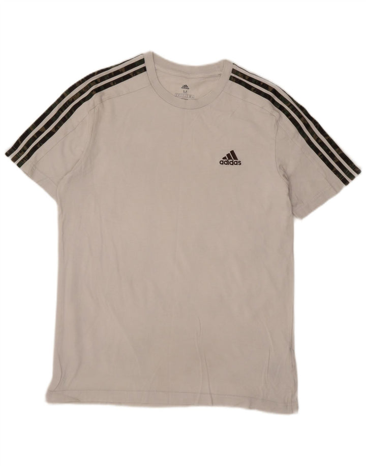 Camiseta Adidas Hombre Top Medium Blanco Algodón