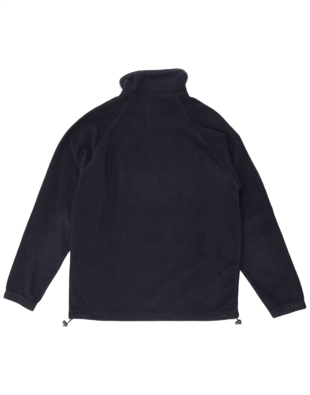 Kappa Hombre Zip Neck Fleece Jumper Small Azul Marino Poliéster