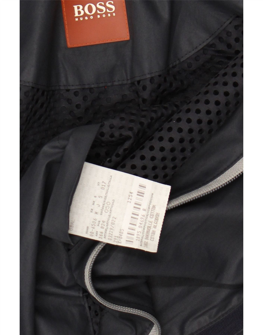 Hugo Boss Chaqueta Bomber para Hombre IT 50 Grande Algodón Azul Marino