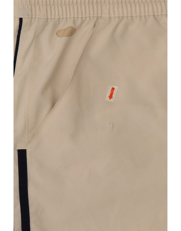Pantalones cortos deportivos Adidas para hombre, poliéster blanco grande