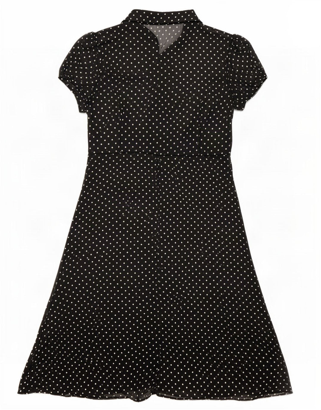 Marks & Spencer Vestido transparente para mujer, talla 44, talla mediana, color negro