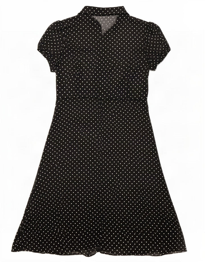Marks & Spencer Vestido transparente para mujer, talla 44, talla mediana, color negro