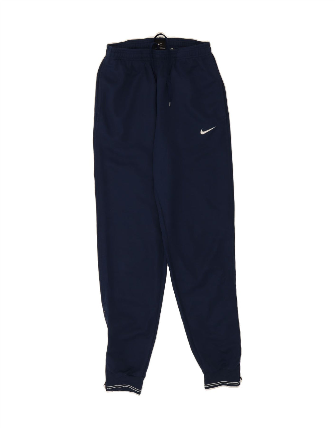 NIKE Mens Tracksuit Trousers Joggers UK 36/38 Small Navy Blue Polyester Vintage Nike and Second-Hand Nike from Messina Hembry 