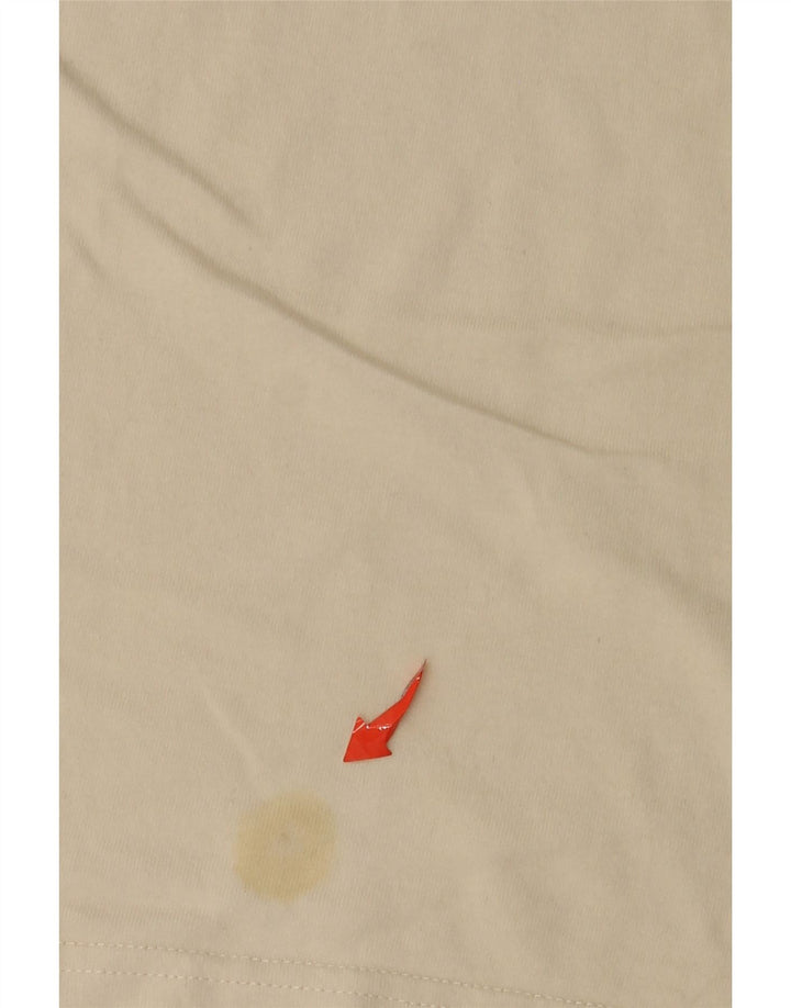 Wrangler Camiseta Gráfica Para Hombre Top Grande De Algodón Blanco Roto