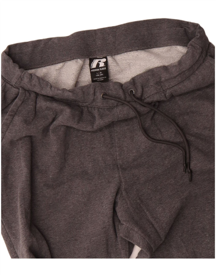 RUSSELL ATHLETIC Pantalones de chándal para hombre de algodón gris grande