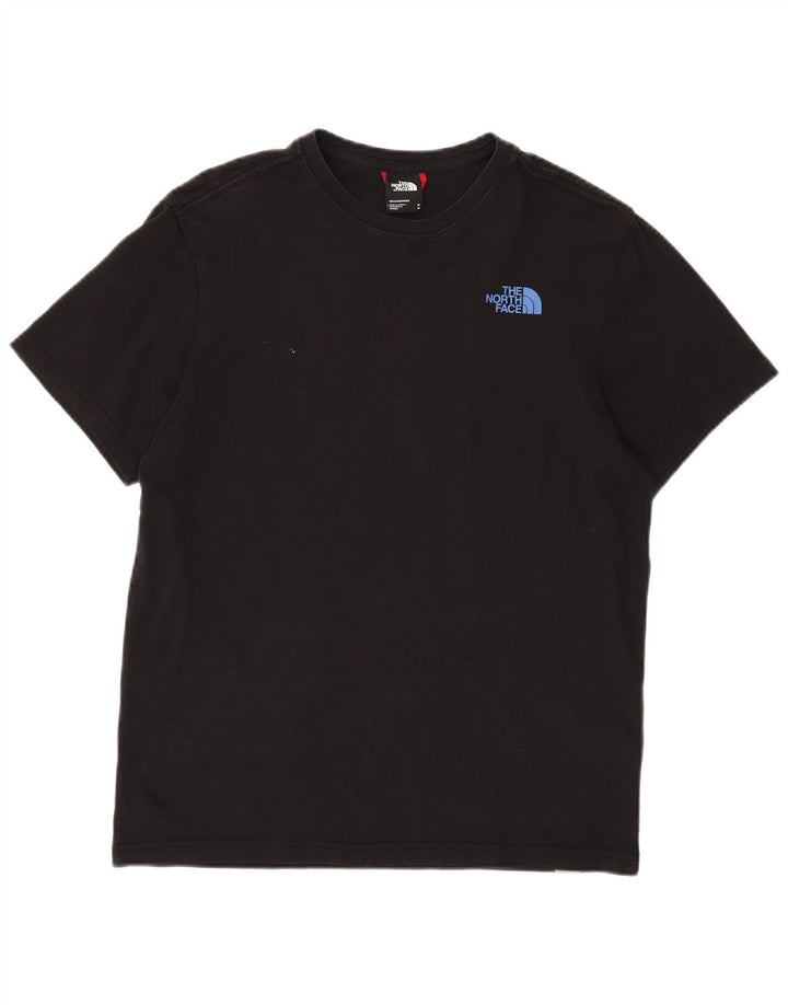 The North Face Camiseta gráfica para hombre Top Medium Black Cotton