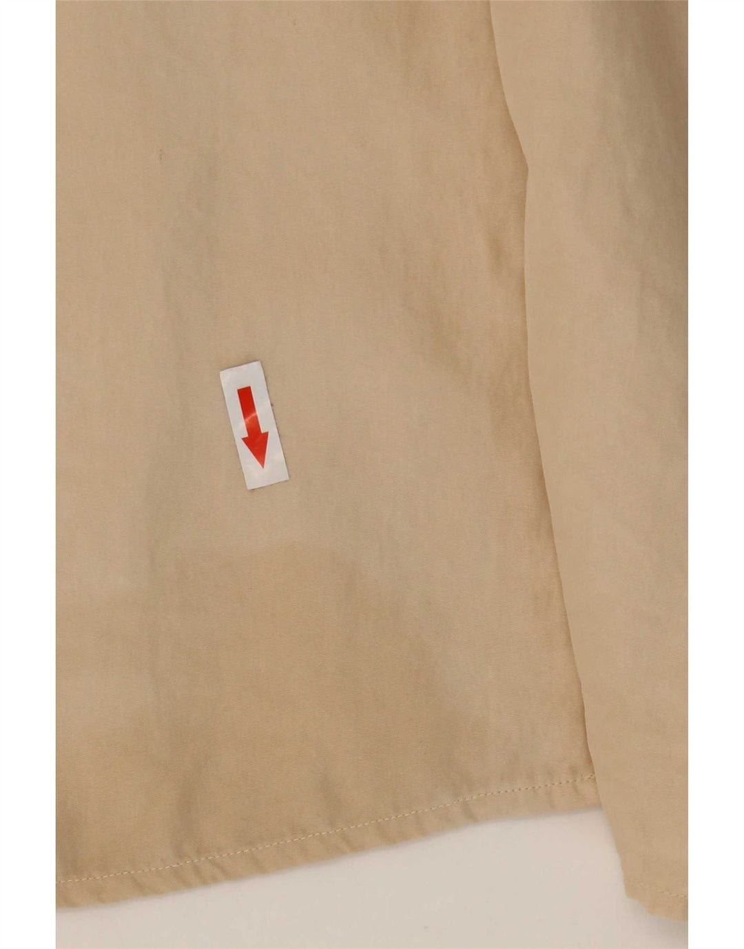 Blusa vintage para mujer IT 48 XL Seda Beige