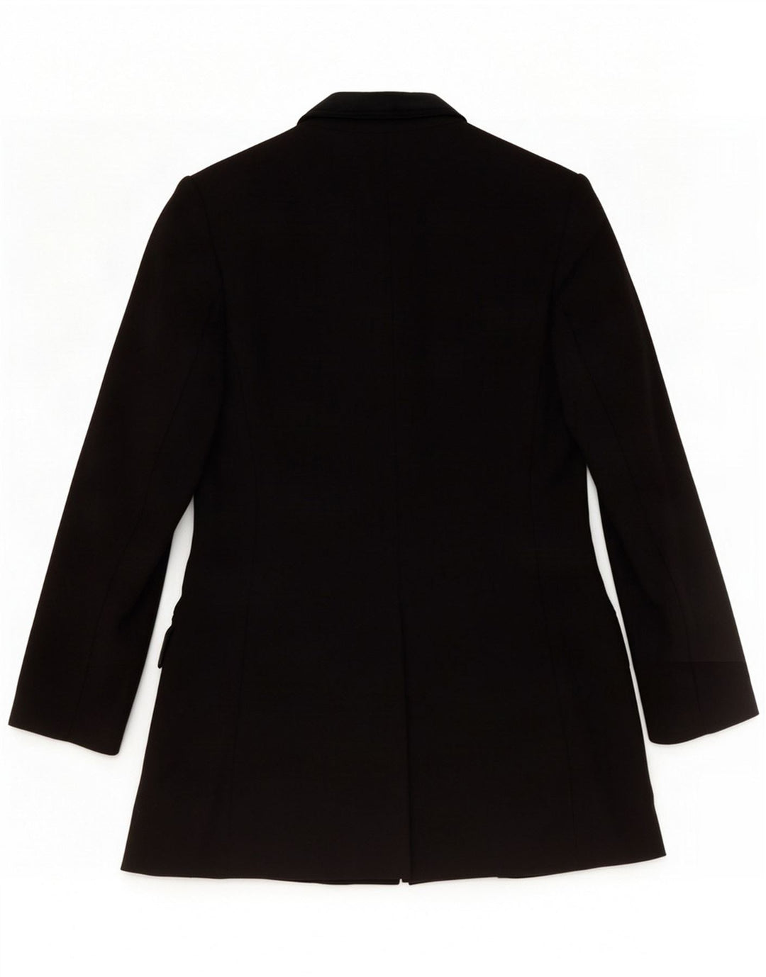 Alberto Biani Chaqueta Blazer de 4 Botones para Mujer IT 40 Mediana Lana Negra