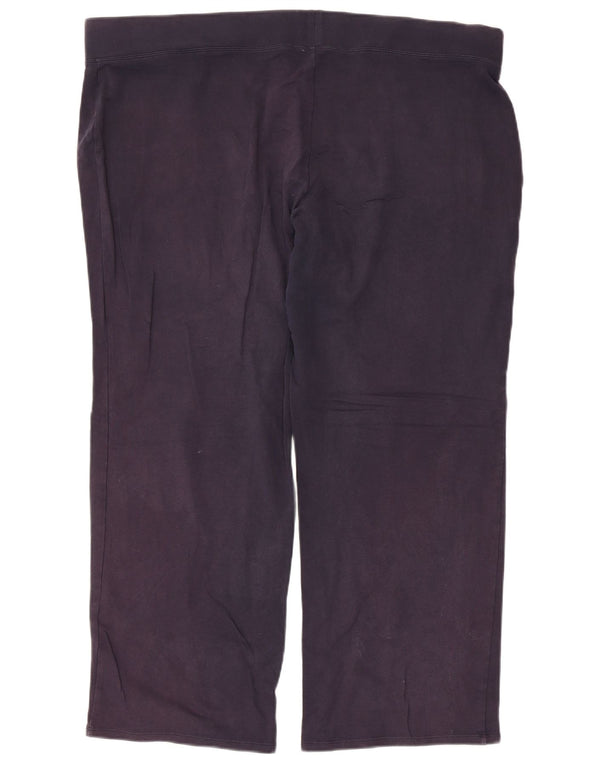 Marks & Spencer Leggings Capri para Mujer UK 24 4XL Algodón Azul Marino