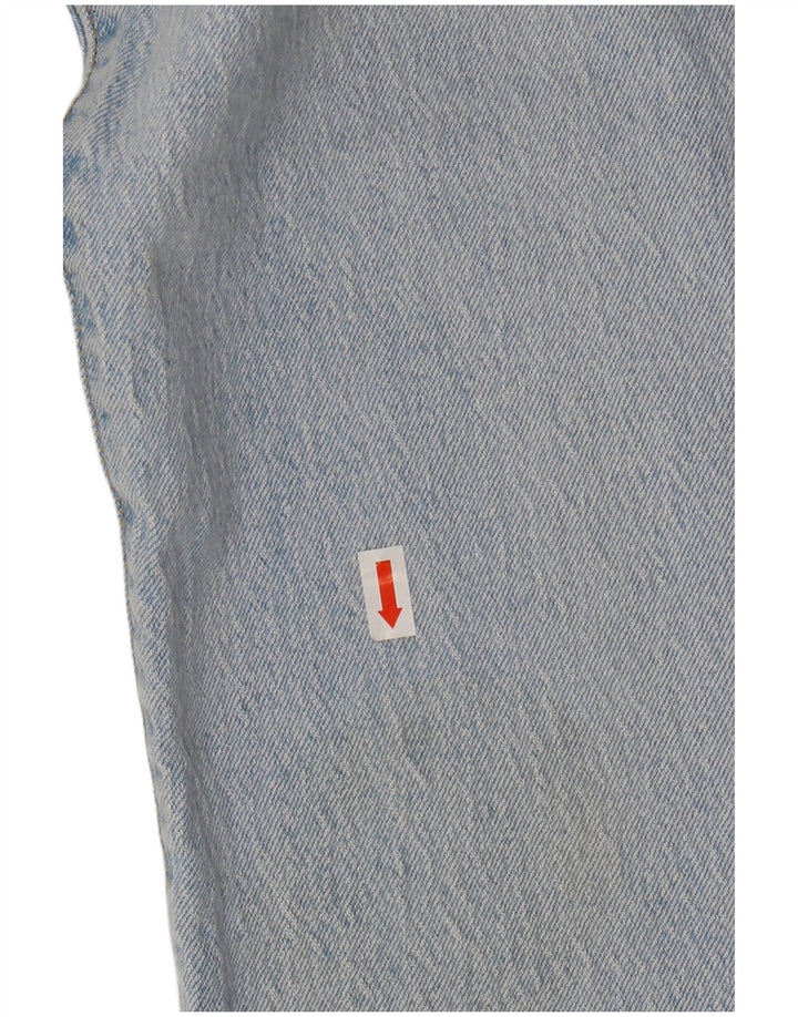 LEVI'S Vaqueros Rectos 501 Mujer W31 L28 Algodón Azul