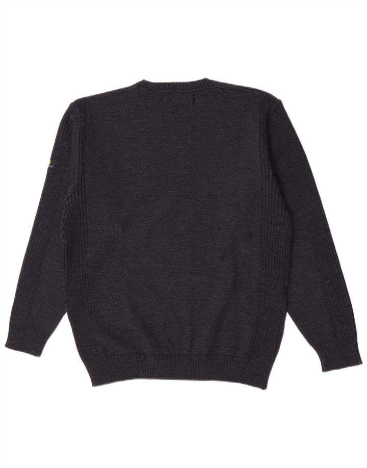 Sail Exp Jersey de cuello redondo para hombre IT 50 Medium Navy Blue Wool