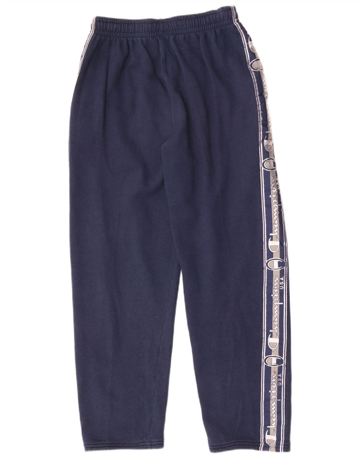 Champion Pantalones De Chándal Gráficos En Azul Marino Medio Colorblock