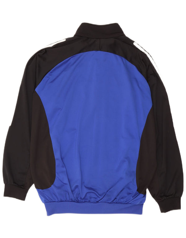Adidas - Chaqueta de chándal para hombre, talla 46/48, poliéster, color azul