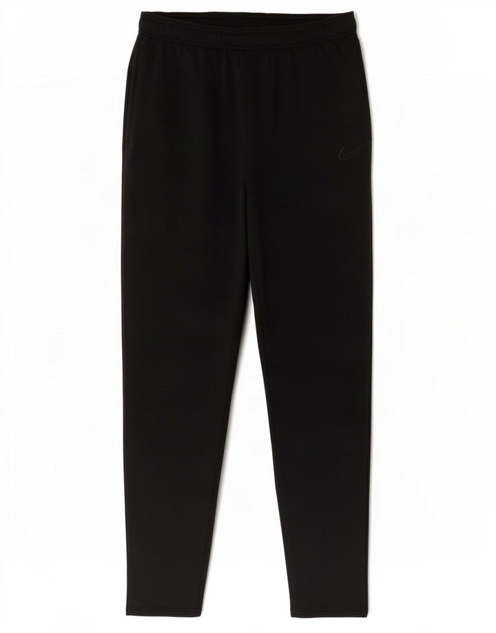 Nike - Pantalón de chándal para hombre, talla pequeña, poliéster negro