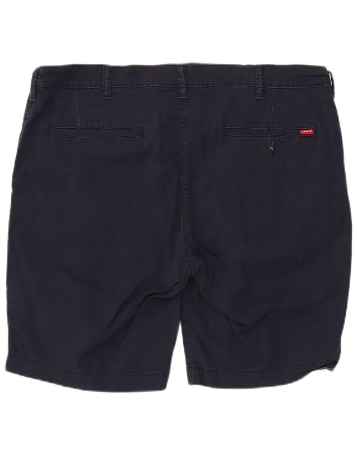 LEVI'S Mens Chino Shorts W38 XL Navy Blue Cotton Vintage Levi's and Second-Hand Levi's from Messina Hembry 