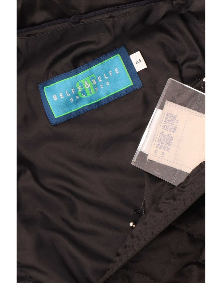 Belfe & Chaqueta Acolchada Mujer IT 44 Mediana Negro Poliéster