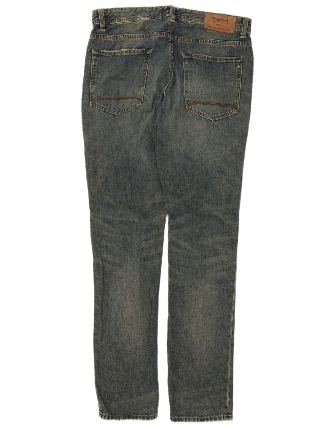 Timberland Vaqueros ajustados para hombre W32 L32 Algodón azul
