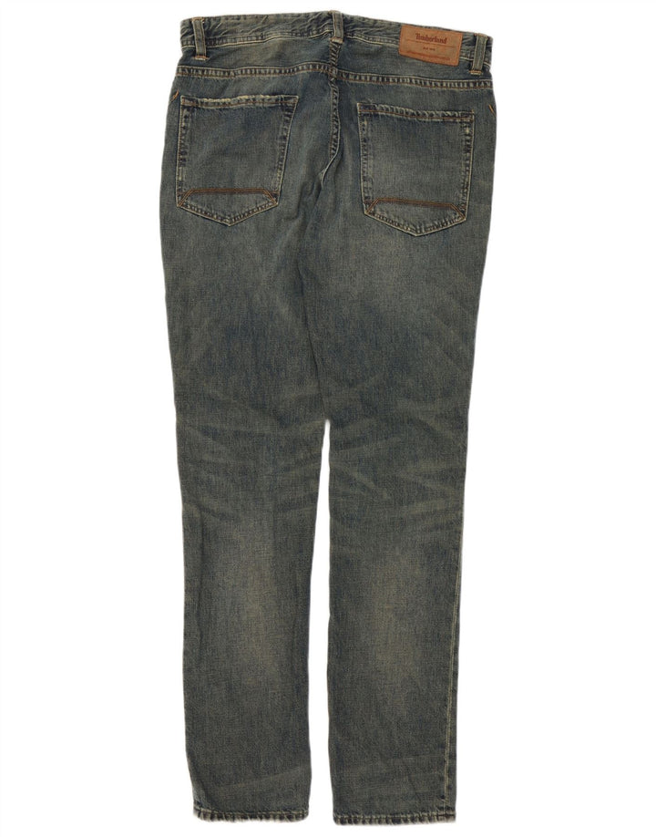 Timberland Vaqueros ajustados para hombre W32 L32 Algodón azul