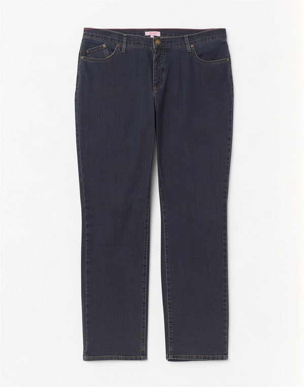 Marks & Spencer Vaqueros rectos Per Una para mujer UK 18 XL W38 L30 Azul marino
