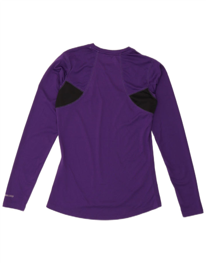 Mountain Warehouse Top IsoCool para mujer de manga larga UK 8 Small Púrpura