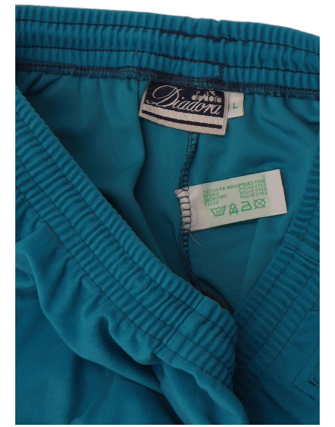 Diadora Pantalón Chándal Hombre Grande Azul Poliéster