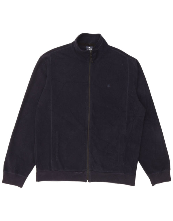 CHAMPION Chaqueta polar para hombre UK 44 2XL Azul marino Poliéster