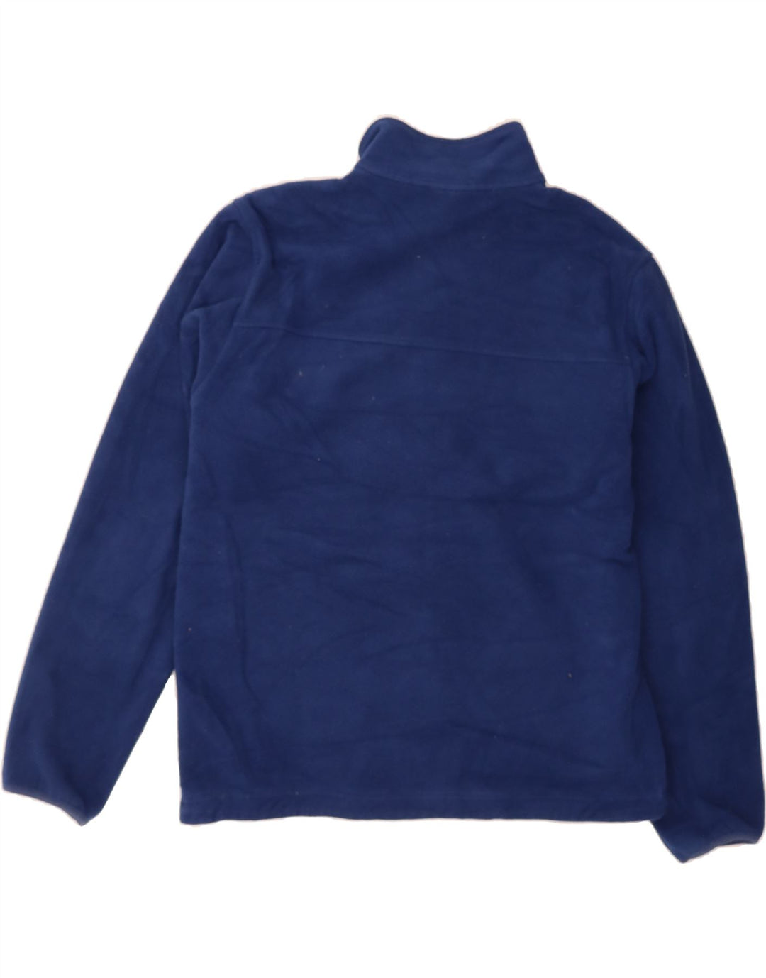 L.L.BEAN Mens Fleece Jacket UK 38 Medium Blue Polyester Vintage L.L.Bean and Second-Hand L.L.Bean from Messina Hembry 