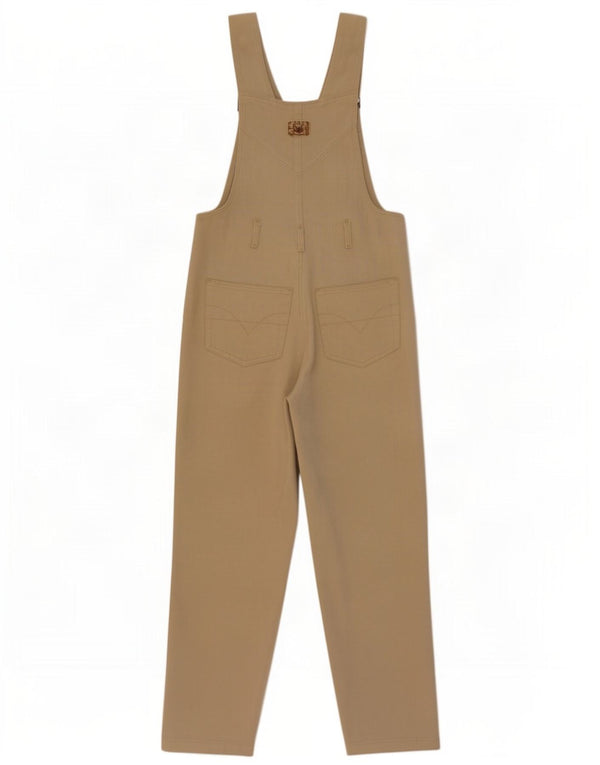 Vintage Mens Dungarees Pana Pantalones W34 L31 Algodón Caqui