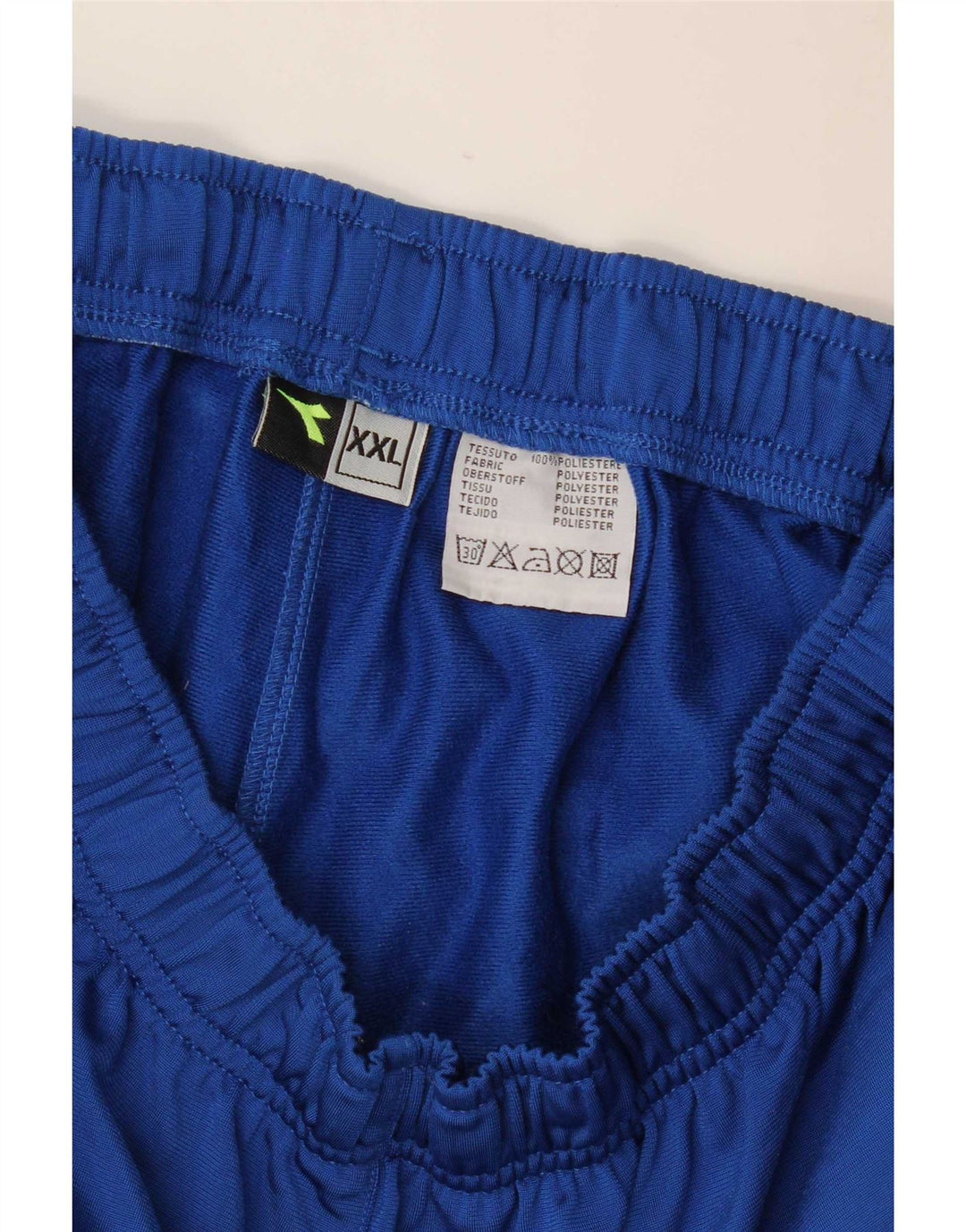 Diadora Pantalón Chándal Hombre 2XL Azul Poliéster