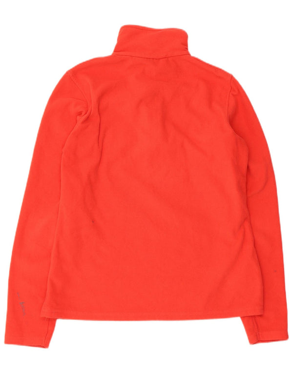 Jersey polar con cremallera y cuello para mujer de Mountain Warehouse UK 44 Poliéster rojo mediano