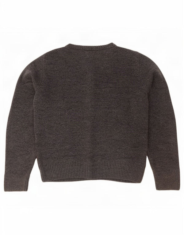 Marks & Spencer Suéter tipo cárdigan extragrande para mujer Reino Unido 10 Pequeño Acrílico gris