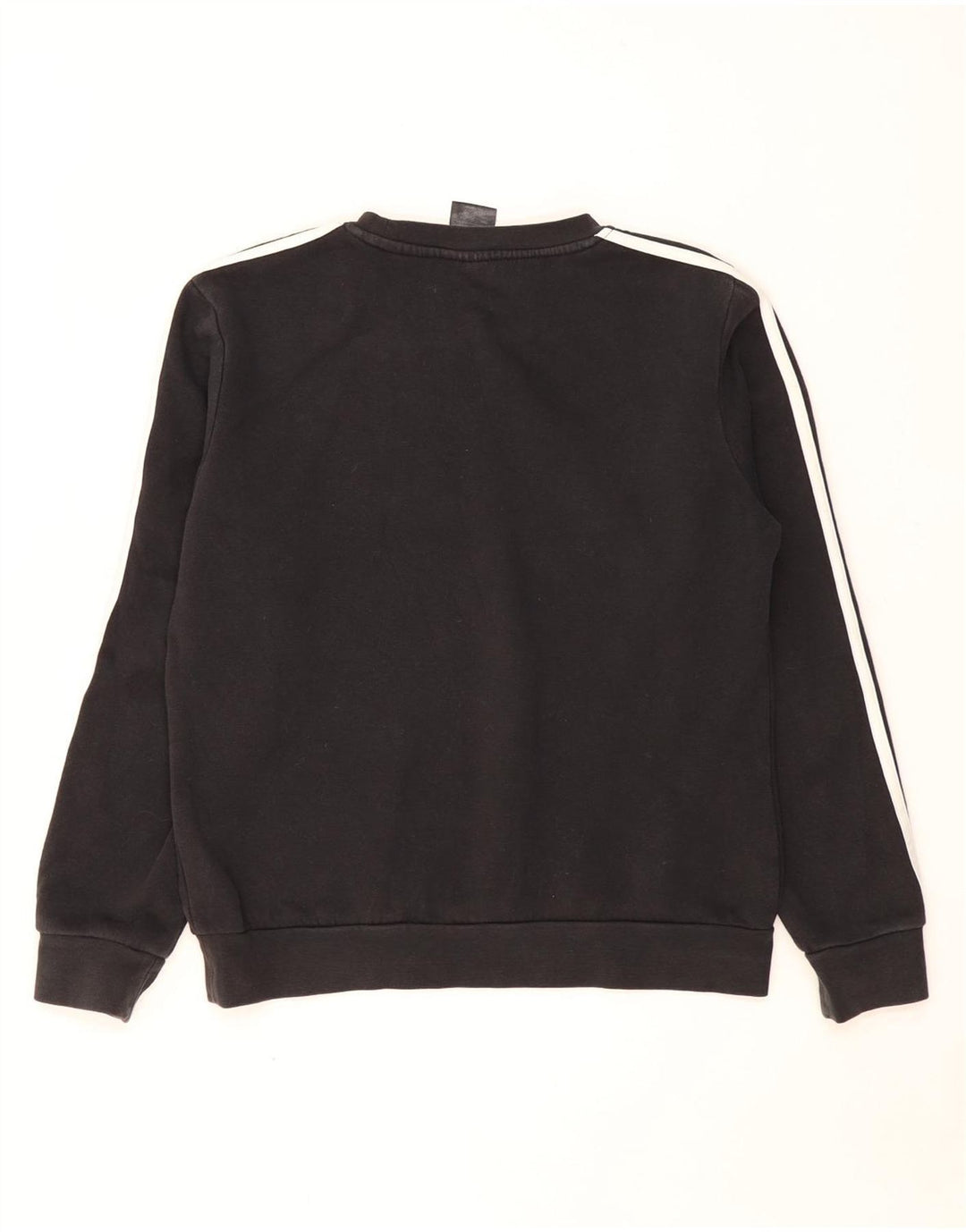 Adidas Mujer Sudadera Jumper UK 12/14 Mediano Negro Algodón