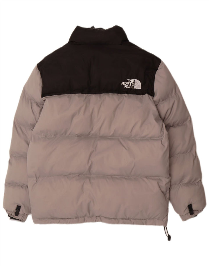 THE NORTH FACE Chaqueta acolchada para hombre UK 36 Small Gris Colorblock Poliéster