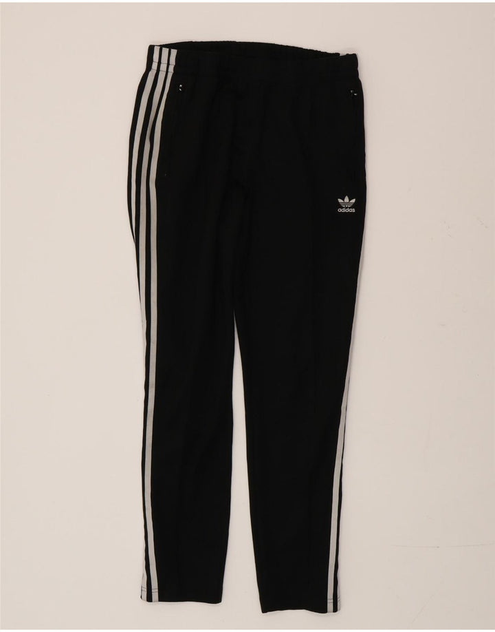 Adidas Pantalones de chándal para mujer UK 44 Mediano Negro Poliéster