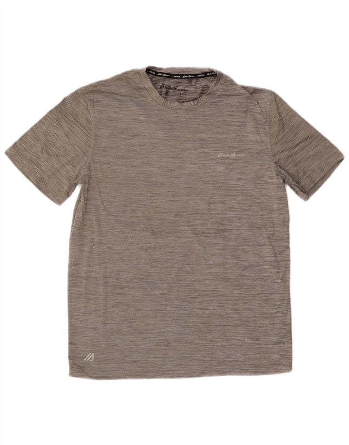 EDDIE BAUER Camiseta Hombre Top Small Gris Moteado