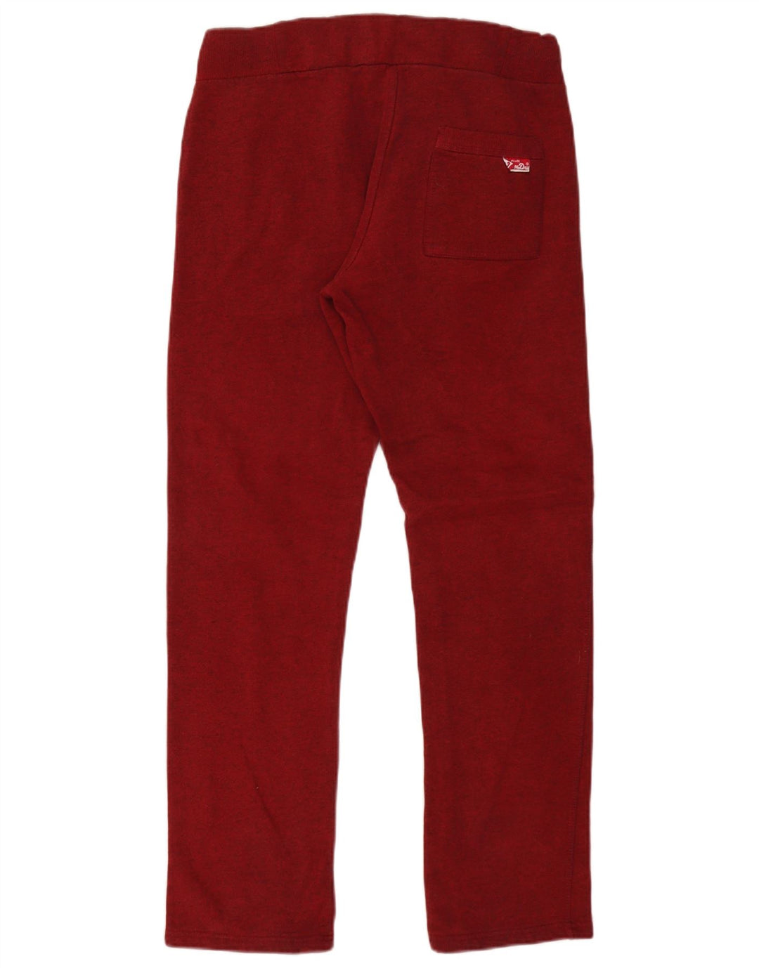 Superdry Hombre Pantalones De Chándal Gráficos Pequeños De Algodón Rojo